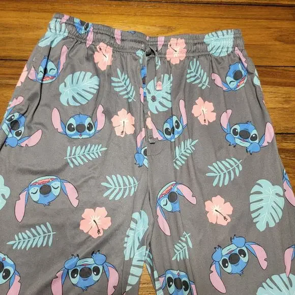 Disney Stitch Grey & Lavender PJ / Lounge Set - Size 1XL - Picture 6 of 8